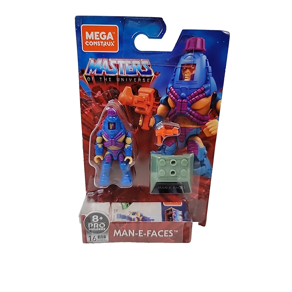 Mega Construx Masters Of The Universe Man-E-Faces MOTU GVW94 AMAZON EXCLUSIVE